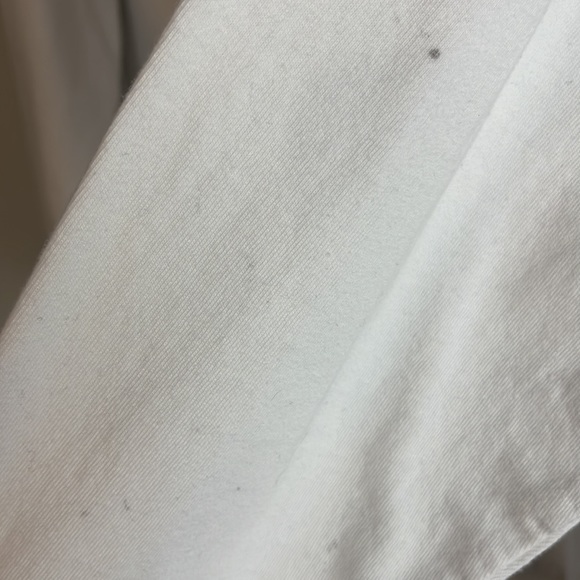 SDS Saturday Down South L/S Graphic T-Shirt Mens Medium White Orange Logo Stains - Picture 9 of 12